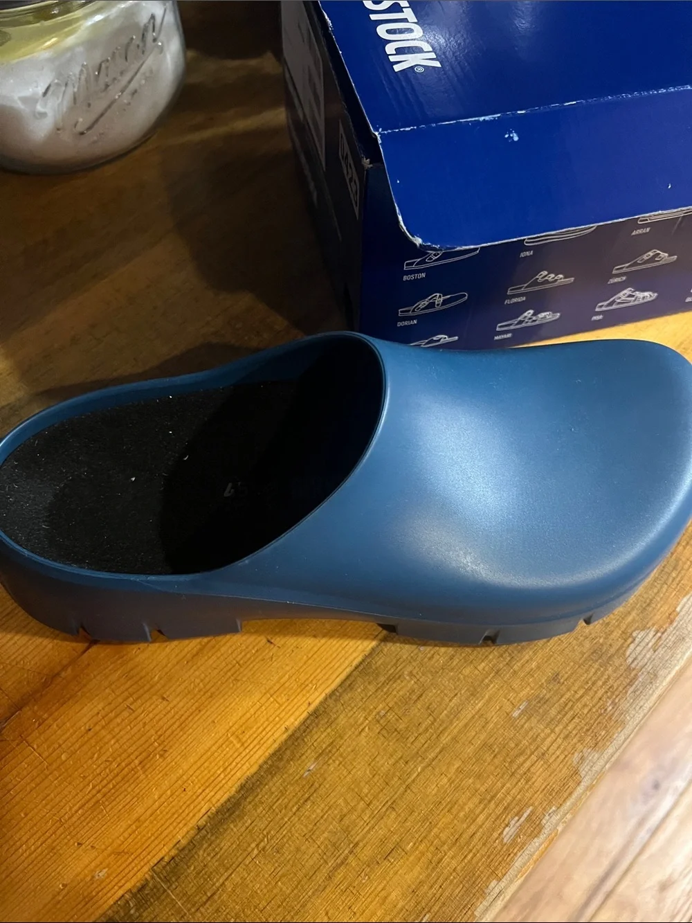 Birkenstock Men’s Ink Blue EVA Clogs Super Birki 2.0
